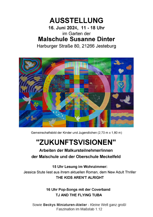 Einladung zur Ausstellung der Malschule
